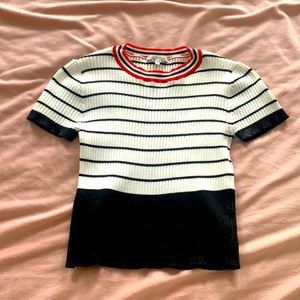 Short sleeve top from charlotte russe, size S